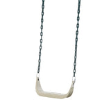 Playstar PS 7946 Rigid Swing Seat, Metal/Plastic, Beige/Cream