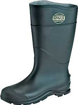 Servus 18821-10 Non-Insulated Knee Boots, 10, Black, PVC Upper, Insulated: No