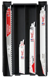 Milwaukee 49-22-5641 Reciprocating Saw Blade Kit, 15-Piece, Carbide Tipped/HSS