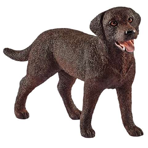 Schleich Farm World Labrador Retriever Femal Toy Black, Pack of 5
