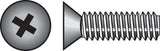HILLMAN No. 8-32 X 2 in. L Phillips Flat Head Zinc-Plated Steel Machine Screws 100 pk