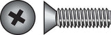 HILLMAN No. 10-24 X 3/4 in. L Phillips Flat Head Zinc-Plated Steel Machine Screws 100 pk