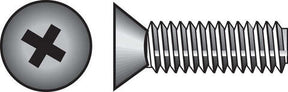 HILLMAN No. 10-24 X 3/4 in. L Phillips Flat Head Zinc-Plated Steel Machine Screws 100 pk