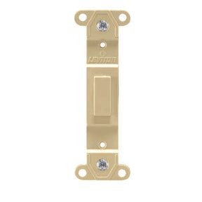 Leviton Ivory 1 gang Plastic Blank Wall Plate 1 pk