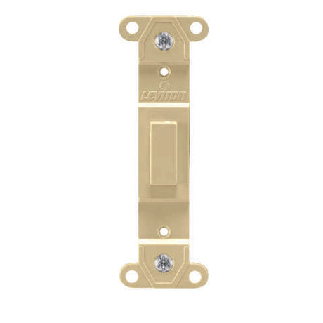 Leviton Ivory 1 gang Plastic Blank Wall Plate 1 pk
