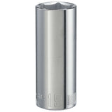Craftsman 19 mm X 3/8 in. drive Metric 6 Point Deep Deep Socket 1 pc