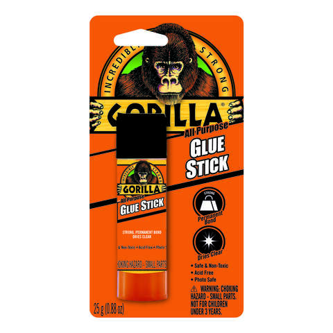 Gorilla Medium Strength All Purpose Glue Stick 25 gm, Pack of 6