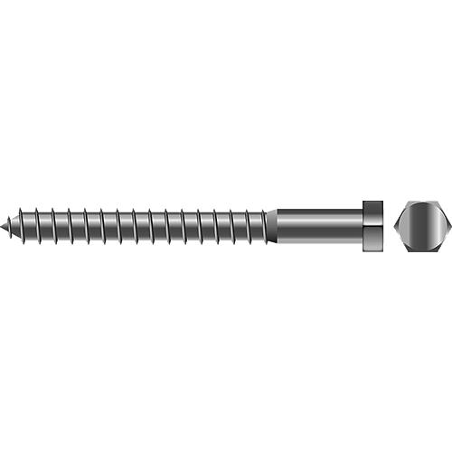Lag Screw, 5/16 x 5″