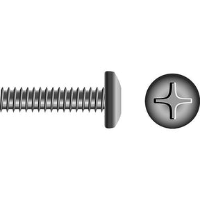 Phillips Machine Screw - Pan Head. 6-32 x 5/8"