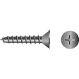 Phillips Tapping Screws - Flat Head, #8 x 1-1/2"