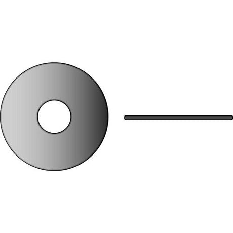 Stainless Fender Washer1/4", .050" Thick, OD 1"