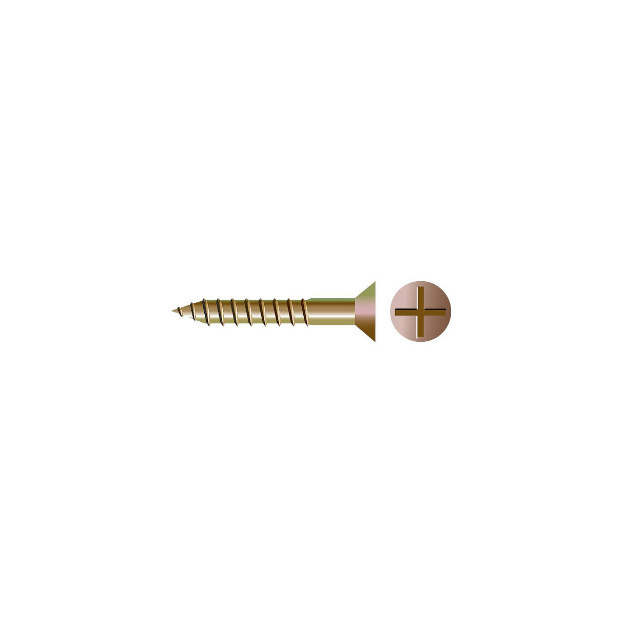 Frearson Wood Screws - Flat Head #6 x 3/4"
