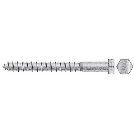 Lag Screw, 5/16 x 5″