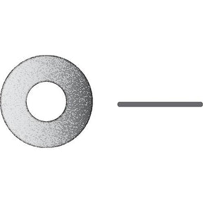 Flat Washer, 3/8", .062" Thick, OD 1"