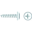Seachoice 01767 Chrome Plated SS Phillips Tapping Screw - Pan Head, #10 x 1″