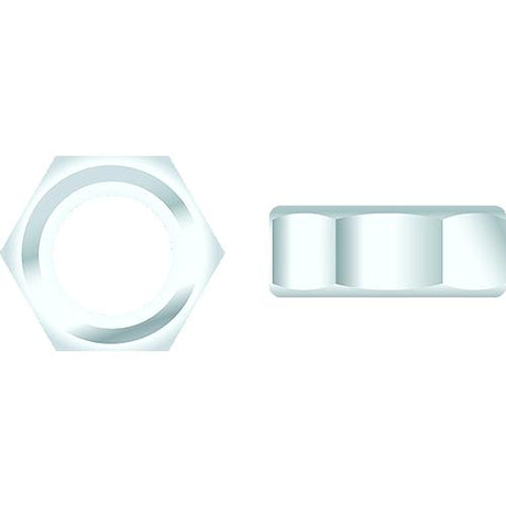 Seachoice 01774 Chrome Plated SS Hex Nut, 5/16-18