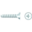 Seachoice 01753 Chrome Plated SS Phillips Tapping Screw - Flat Head, #8 x 3/4″