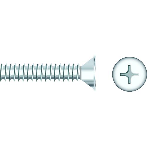 Seachoice 01791 Chrome Plated SS Phillips Machine Screw - Flat Head, 1/4-20 x 2″