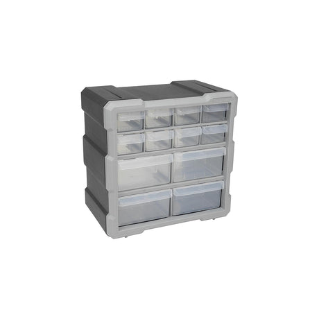 Seachoice 01977 12-Drawer Clear Plastic Cabinet