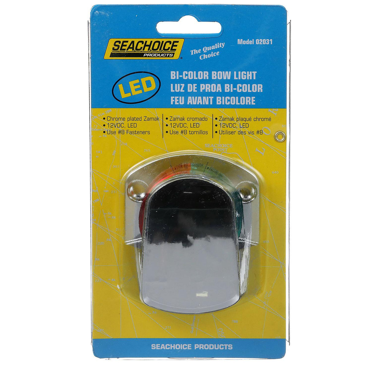 Seachoice LED Bi-Color Bow Light - Die Cast Zamak