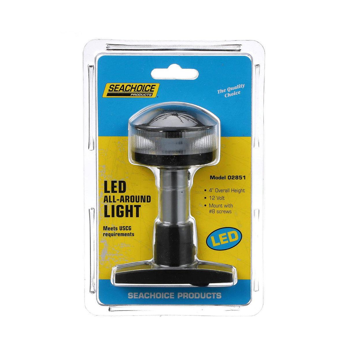 Seachoice 02851 LED All-Round Light, 4 Inches Tall