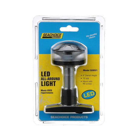 Seachoice 02851 LED All-Round Light, 4 Inches Tall