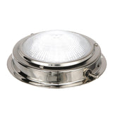 Seachoice Polished Stainless Steel Bright White LED Dome Light