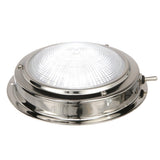Seachoice Polished Stainless Steel Bright White LED Dome Light