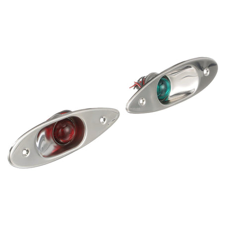Seachoice Flush Mount Stainless Steel Sidelights (Sold as Pair)
