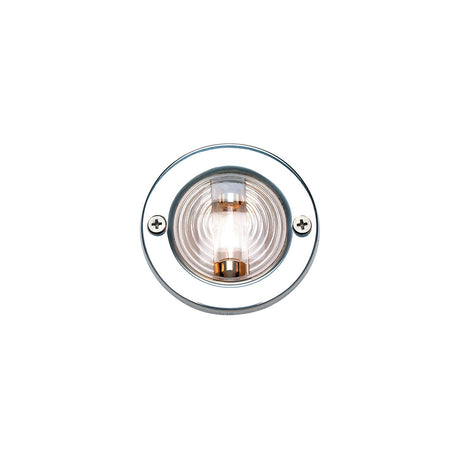 Seachoice 3" Transom Light With Stainless Steel Flange