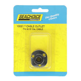 Seachoice 10021 Chrome Plated Brass Cable Outlet - 5/16"