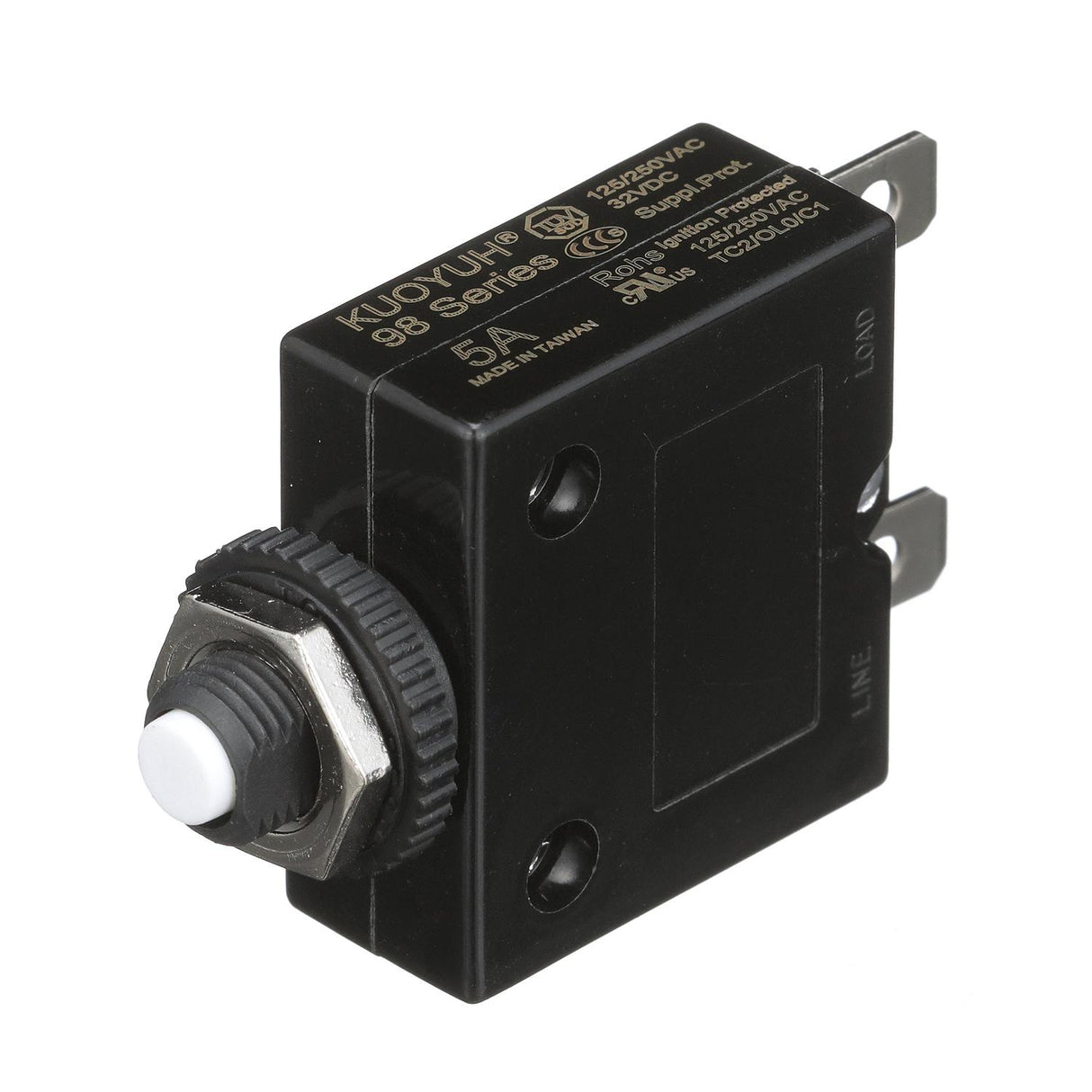 Seachoice Push To Reset Circuit Breaker