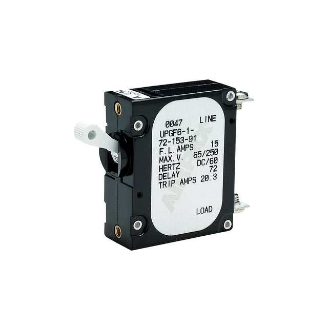 Seachoice AC/DC Panel Breaker With Single White Actuator