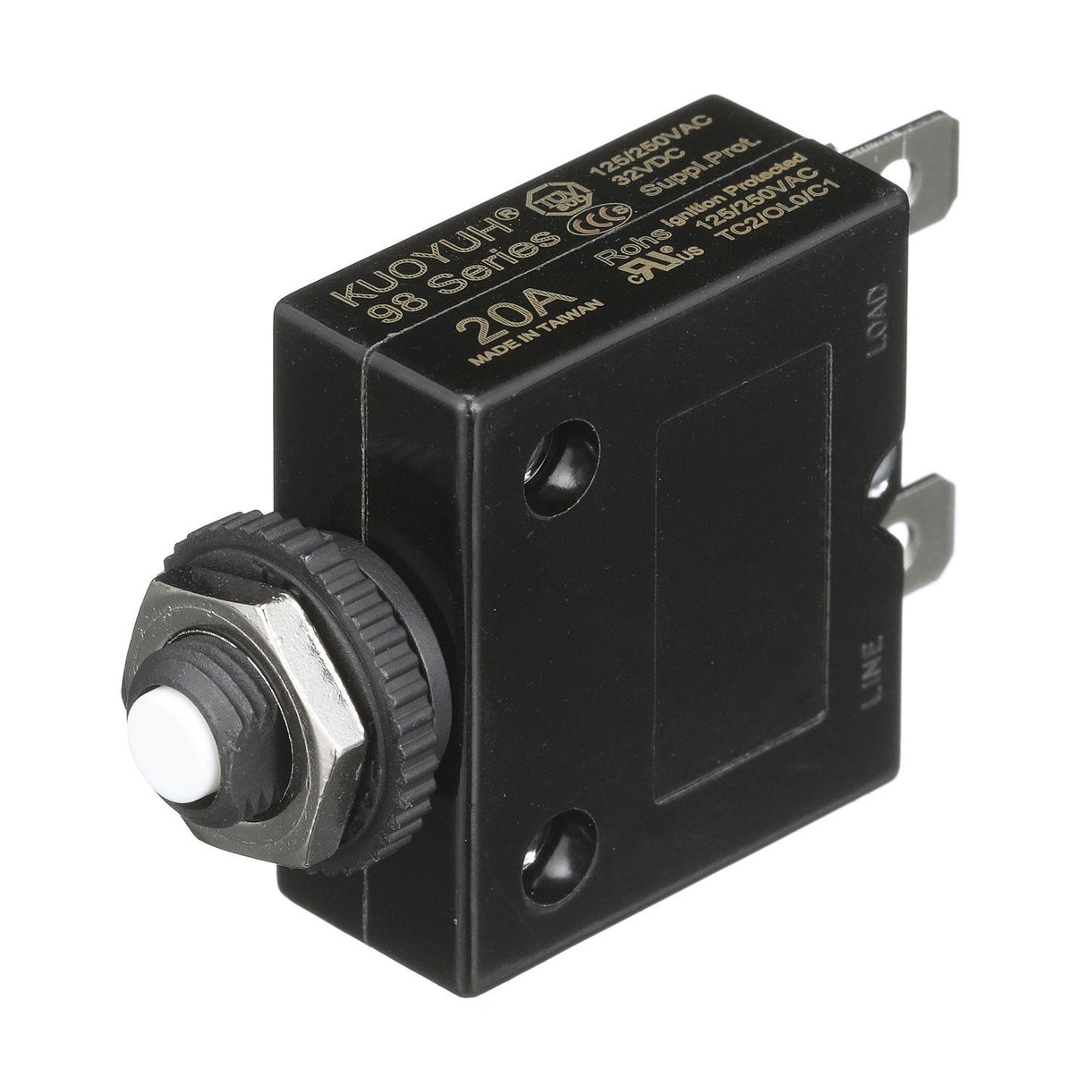 Seachoice Push To Reset Circuit Breaker