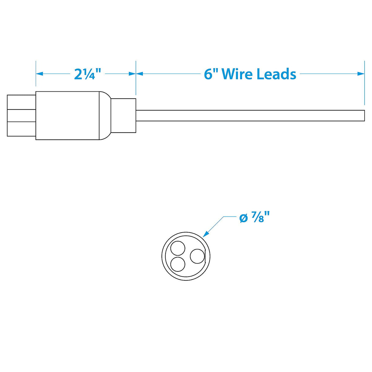 Seachoice 12V Trolling Motor Plug