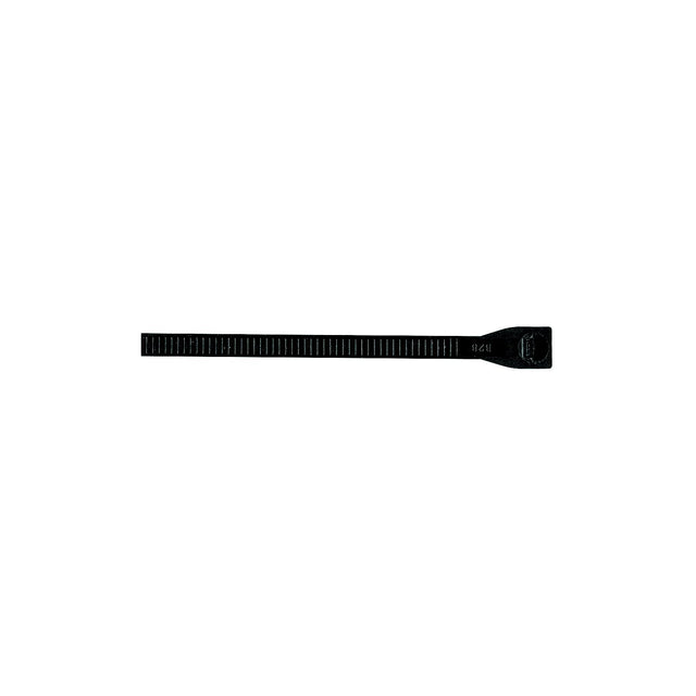 8″ Nylon Standard Cable Tie, 25 Pcs. Black