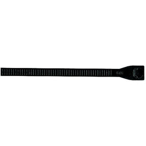 4″ Nylon Standard Cable Tie, 100 Pcs. Black