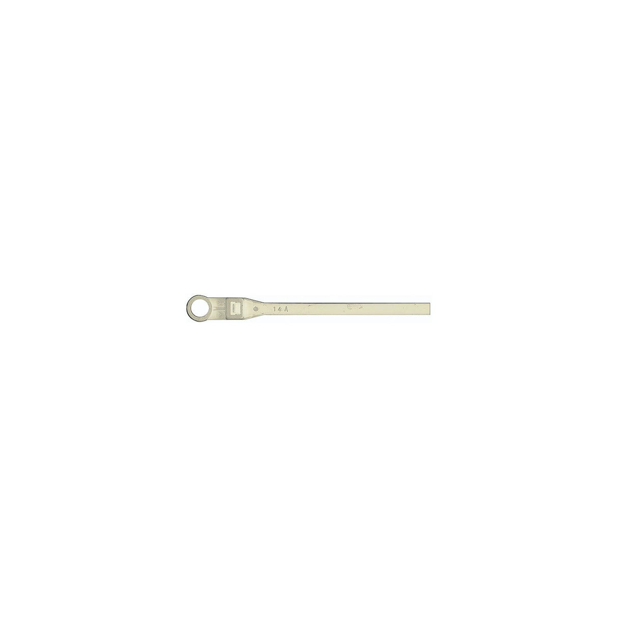 8″ Nylon Mounting Cable Tie, 25 Pcs. Natural