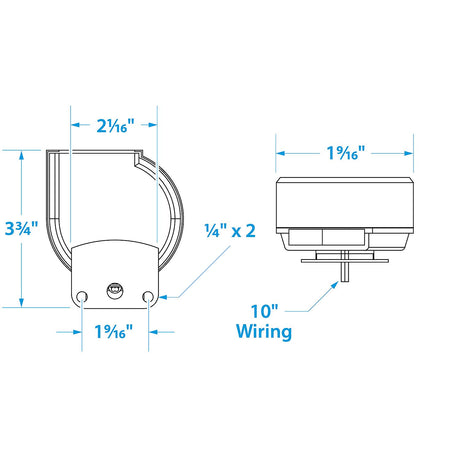 Seachoice 14501 12V Compact Electric Horn