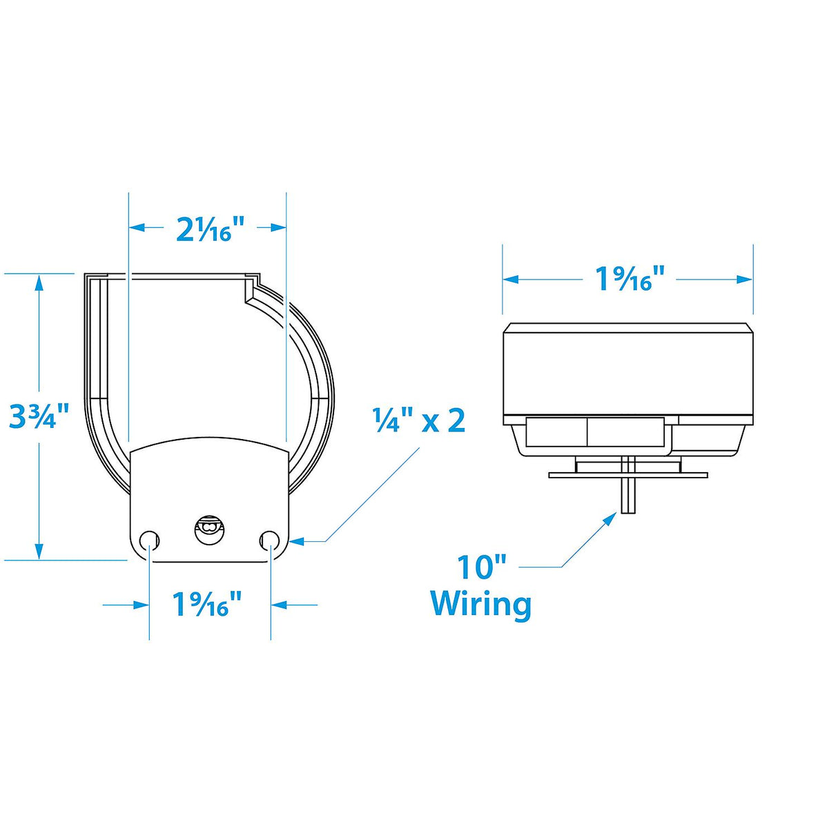 Seachoice 14501 12V Compact Electric Horn