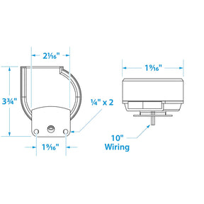 Seachoice 14501 12V Compact Electric Horn