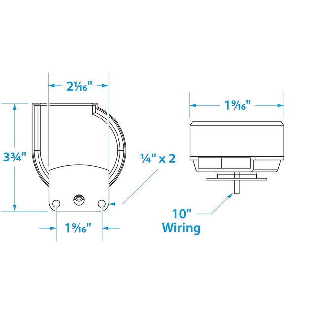 Seachoice 14501 12V Compact Electric Horn