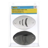 Seachoice 14613 Low Profile Hidden Horn With Black And White Grills