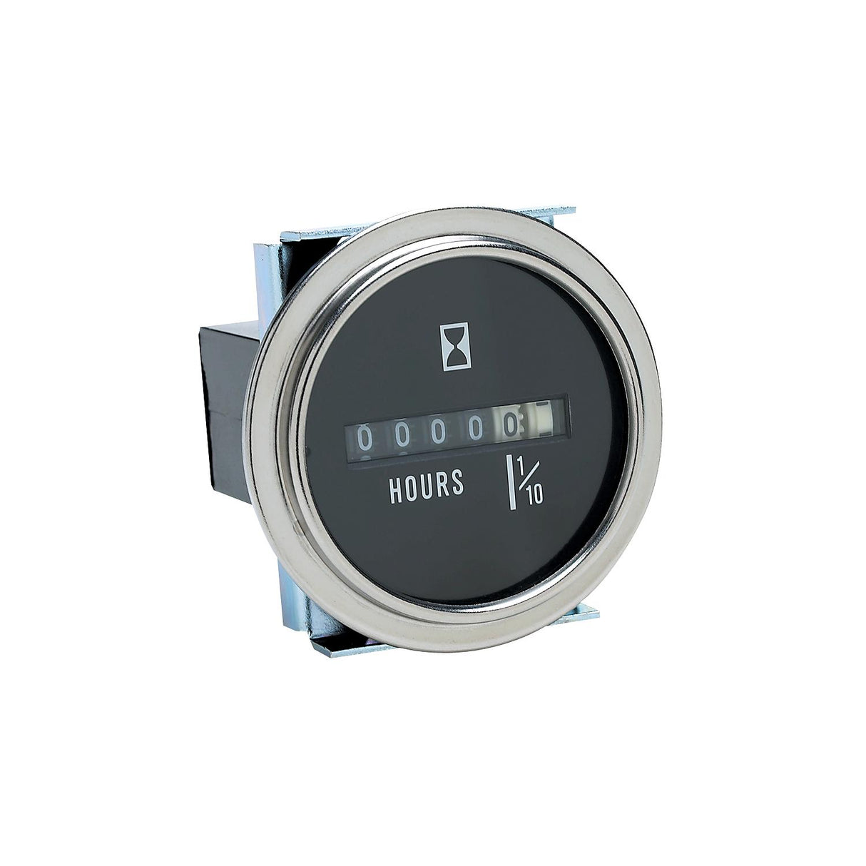 Seachoice 15301 Hour Meter With Stainless Steel Bezel