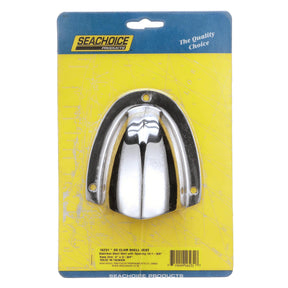 Seachoice 16231 Stainless-Steel Clam Shelll Ventilator - 3-3/4" x 3-3/4" x 1-7/8"