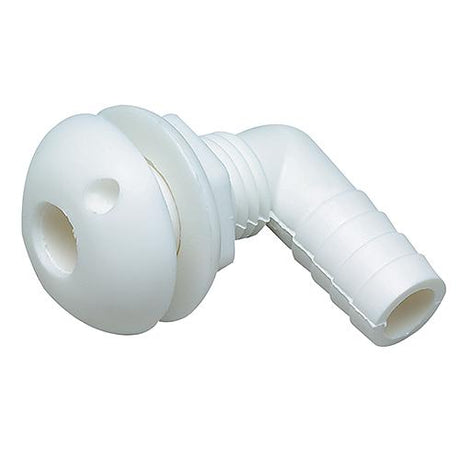 Seachoice 90 Degree Plastic Thru-Hull, White
