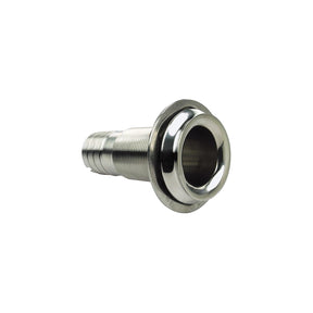 Seachoice 18621 Mega-Flow Dripless 316 Stainless Thu Hull, 1-1/8"