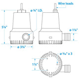 Seachoice 12V Bilge Pump