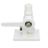 Seachoice 19501 Nylon Antenna Ratchet Mount, White
