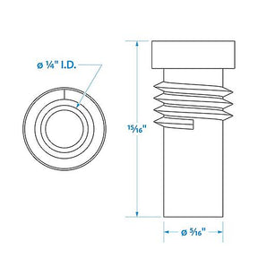 Seachoice 19841 UG176 Adapter For RG59U Coaxial Cable
